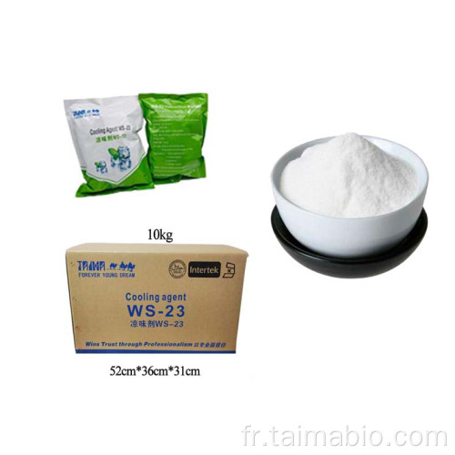 Agent de refroidissement de menthe WS-23 Powder WS23 pour le dentifrice